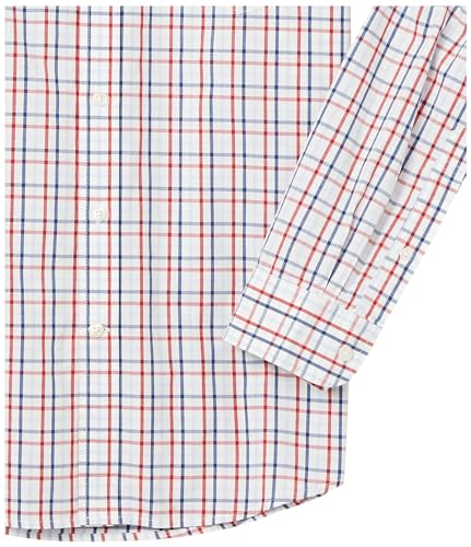 Image of Amazon Essentials Men's Regular-Fit Long-Sleeve Casual Poplin Shirt, Button Front, Business Casual, Collared