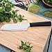 RADA Cutlery Cook’s Utility Knife, Black Handle