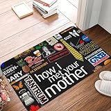 ➤Alfombra multiusos: Esta alfombra duradera es ideal para decorar la entrada del hogar, como felpudo, en la cocina, el baño, el dormitorio, la sala de estar, la puerta trasera, el garaje, la entrada del patio, el porche, la oficina y otros lugares.