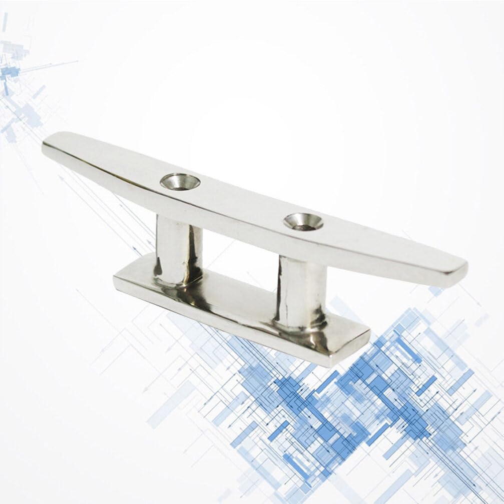 Boat Cleat Hook Handle Cast Ron Shp Dock Nautcal Decor Rustc Fnsh