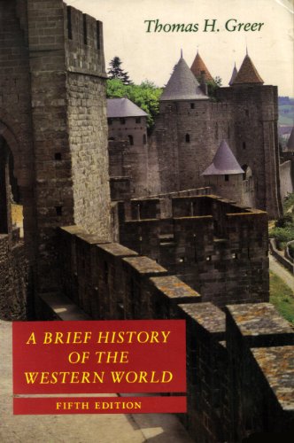 A Brief History of the Western World 0155055739 Book Cover