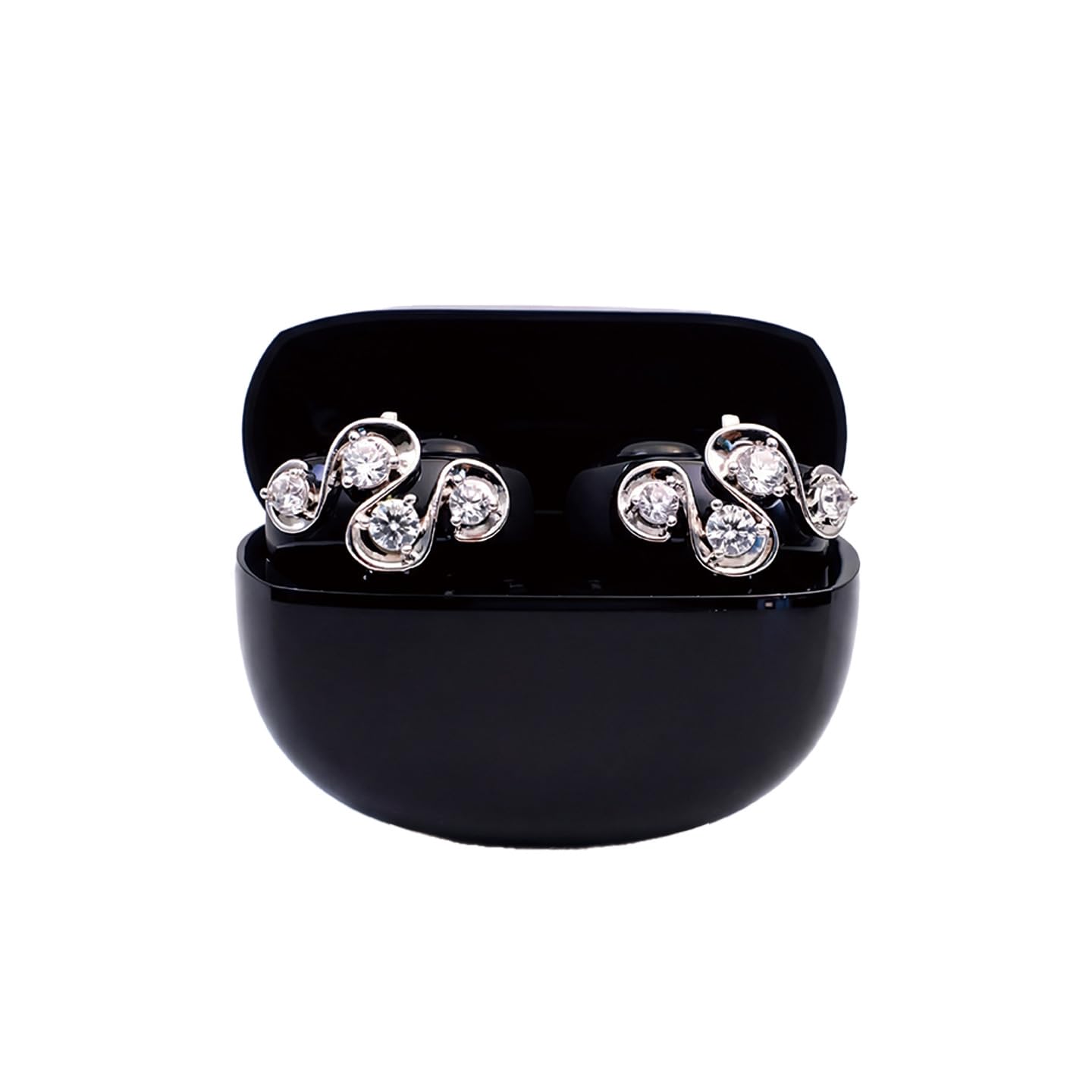 Clip on Earbuds Jewelry for Bose Headphone - No Earbuds, Earring Headphones for Women, Accessory Jewelry for Bose Earphone