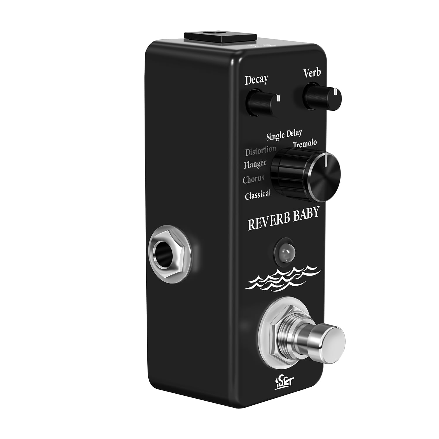 Amazon.com: ISET Digital Reverb Guitar Pedal with 9 Modes Guitar