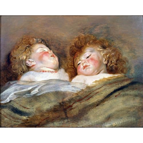 Rubens Deux enfants endormis giclée pour sublimer le salon - ARTICULOZY