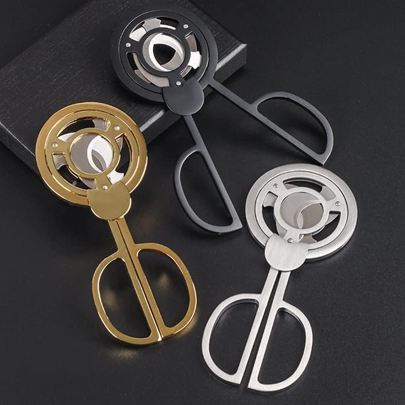 Engraved Scissors Cigar Cutters (Gold)