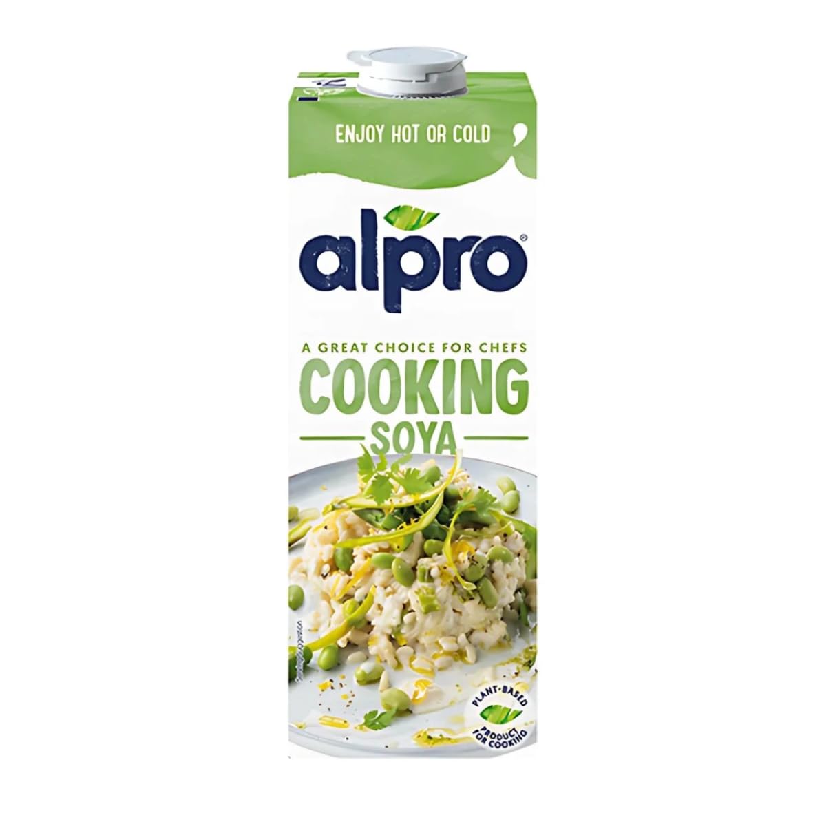 Panna da Cucina alla Soia Alpro Cooking Soya 12 Buste da 1 litro