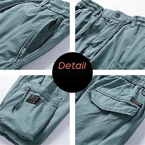 Short cargo en coton résistant et décontracté d'été pour homme - 5