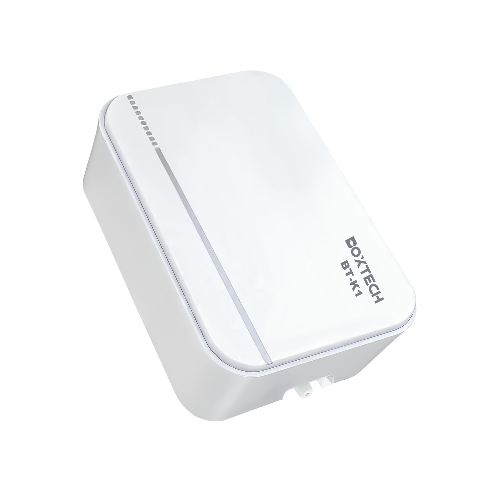 Boxtech Ultra Quiet Aquarium Air Pump, 2W Energy Saving, Low Noise Oxygen Pump for 1-30 Gallon Freshwater and Saltwater Tanks (Only Air Pump)