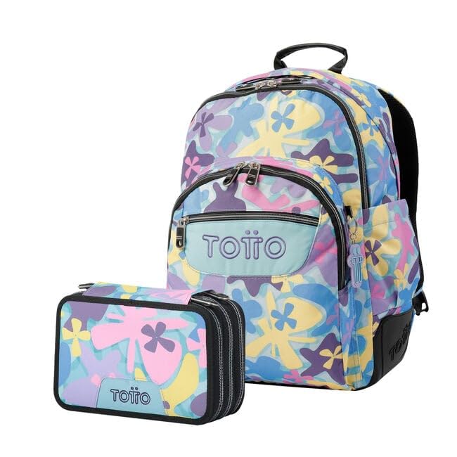 TOTTO MA04COM131-24160-6JS, Pack Escolar Unisex niños, TU