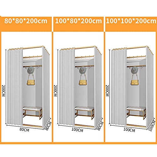 Provador para Loja de Roupas Estúdio Fotográfico Provador Cabide Embutido Adequado para Lojas de Rou