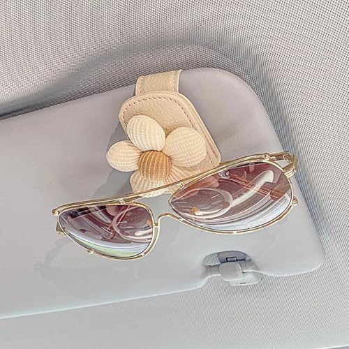 Support de lunettes de soleil fleur voiture : l'accessoire route - 4