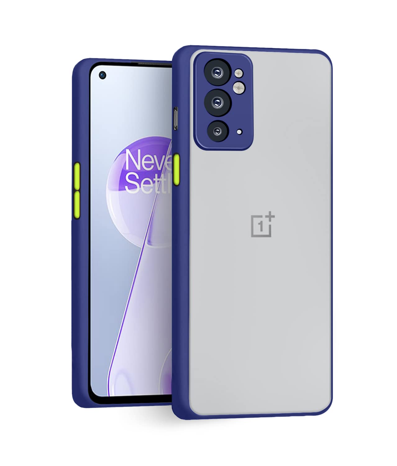 CEDO OnePlus 9RT (5G) Smoke Cover Back Case | Camera Bump Protection Frosted Matte | 360 Degree Shockproof Rubberized Anti-Drop Slim Hard Backcover (Blue) (B09S6CX7TK) Amazon Price History, Amazon Price Tracker