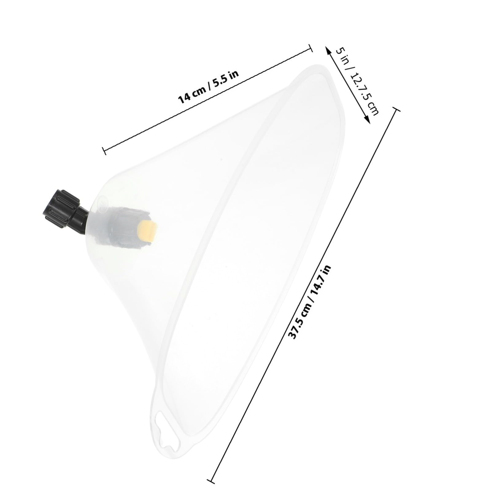 Boquilla Nebulizadora de Pulverización con Protector contra Viento, 2 Unidades, Tamaño Grande, Material Resistente, para Pulverizador Eléctrico Agrícola y Riego de Invernadero