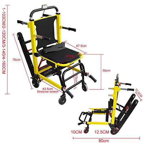 Electric Stair Climber Wheelchair, Elderly Stair Lifting Chair Motorized Climbing Wheelchair, Elderly Stair Assist Chair - US Shipping, 3-7D Delivery