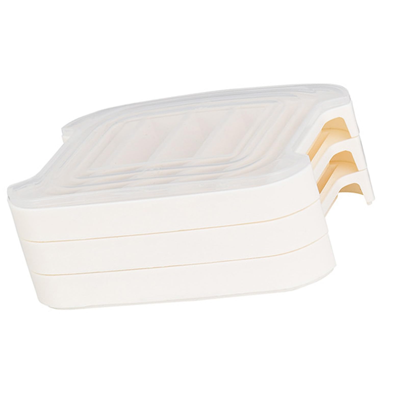 ordinarYone Sturdy Ice Tray with Soft Silicone Base Leak Proof Iced Cubes Tray Clear Ice Maker Perfect for Narrow Bottles Pubs Cubes