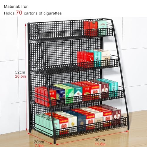 Présentoir à cigarettes pour kiosques et commerces de proximité de 2 à 4 étages