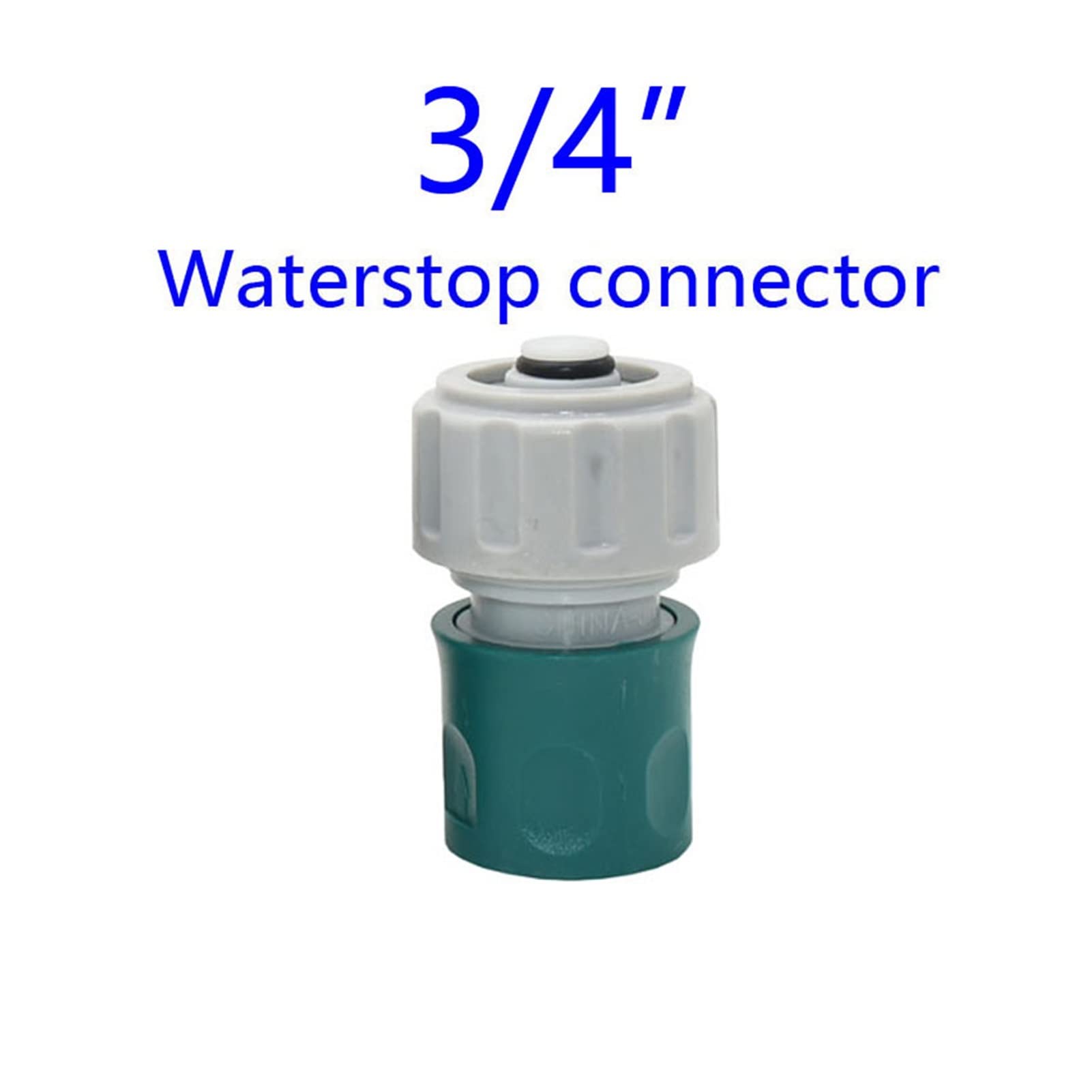 25 piezas de 16 mm 20 mm 25 mm de manguera de jardín conector rápido conector de agua 1/2 3/4 con conector de manguera de agua de agua plástica(1I2 x A)