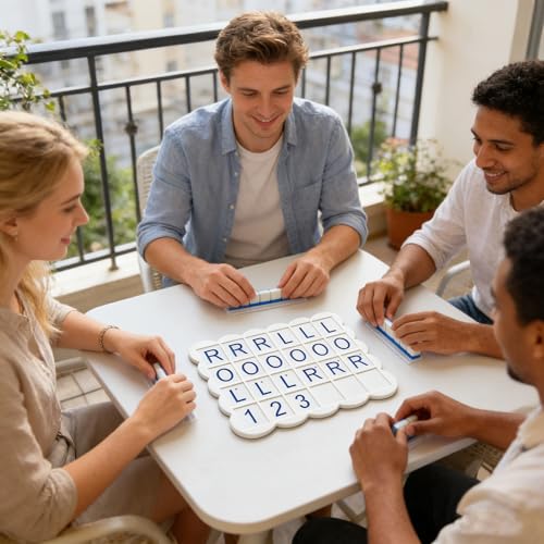 Solo Mahjong Board Práctica Portable para Mahjong Americano miniatura 3