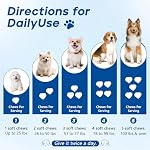 Probiotics for Dogs Dog Probiotic Chews for Yeast Itch Relief Ears Skin Coat, Gut Digestive Health & Immune Support with 11Billion CFU Probiotics, 6 Enzymes, 4 Prebiotics, Greek Yogurts, Pumpkin - Image 6