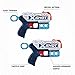 XSHOT Excel Double Kickback Foam Dart Blaster Combo Pack (8 Darts, 6 Cans) by ZURU