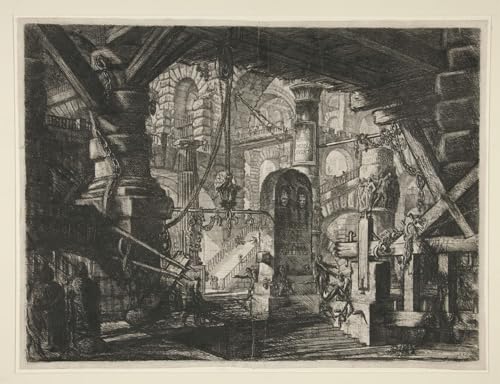 Art mural Carceri XVI Battista Piranesi pour décoration chambre vintage