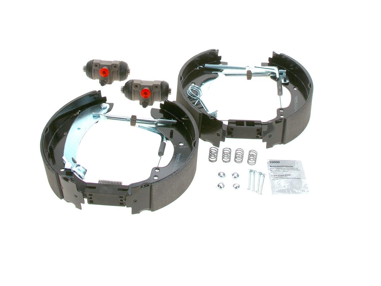 Bosch KS539 Kit Super Pro Kit de freno trasero de tambor 1 juego completo premontado