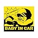 ＜BABY IN CAR＞マグネット 1枚 事故・煽り防止対策 運転