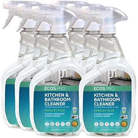 ECOS PRO PL9746/6 All-Purpose Kitchen-Bathroom Cleaner, Parsley Plus (Pack of 6) Cover