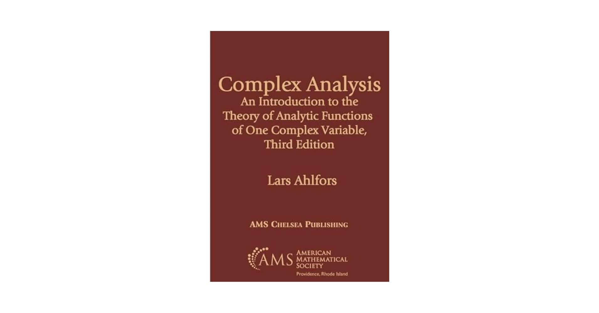 洋書 Complex Analysis Third Edition Ahlfors Amazon.com: Complex Analysis (AMS Chelsea Publishing