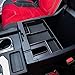 JDMCAR Compatible with Toyota Tundra Accessories 2007-2021 Center Console Organizer,Armrest Box Secondary Storage Tray -(Full Console w/Bucket Seats ONLY)