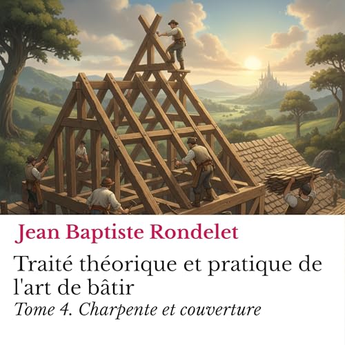 Traité théorique et pratique de l'art de bâtir Tome 4. Audiolibro Por Jean Baptiste Rondelet arte de portada