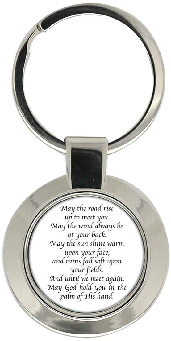 Giftshop UK Irish blessing Key Ring