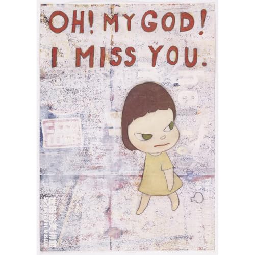 Toile Yoshitomo Nara impression poster art contemporain 61x45