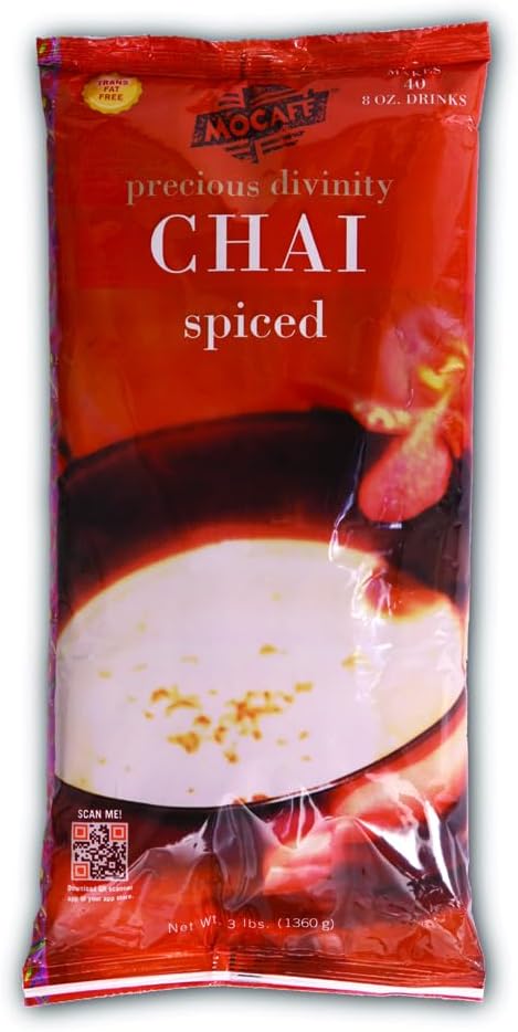 Mocafe Precious Divinity Spiced Chai Latte, 3 Pound -- 4 per case.