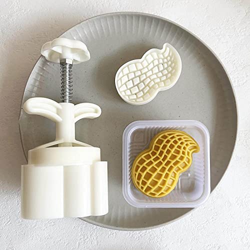 Molde con sello de maní para repostería y decoración miniatura 6