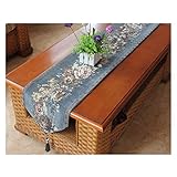 Design: Pflanze und Blume als Designelemente, chinesisches Wildmuster, schlichte Atmosphäre, eleganter und gekräuselter Quastenanhänger, handgefertigt, atmosphärischer, plus marineblauer Hintergrund, ziemlich frisch