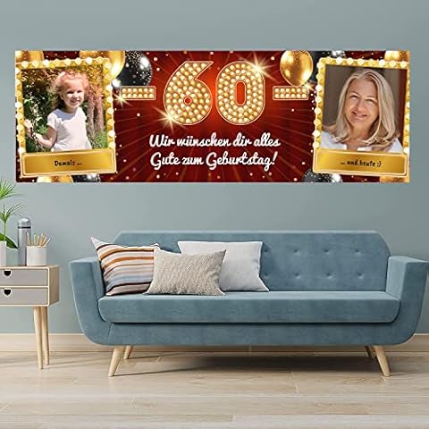 Geburtstags Jubiläums Banner - personalisiert Cover