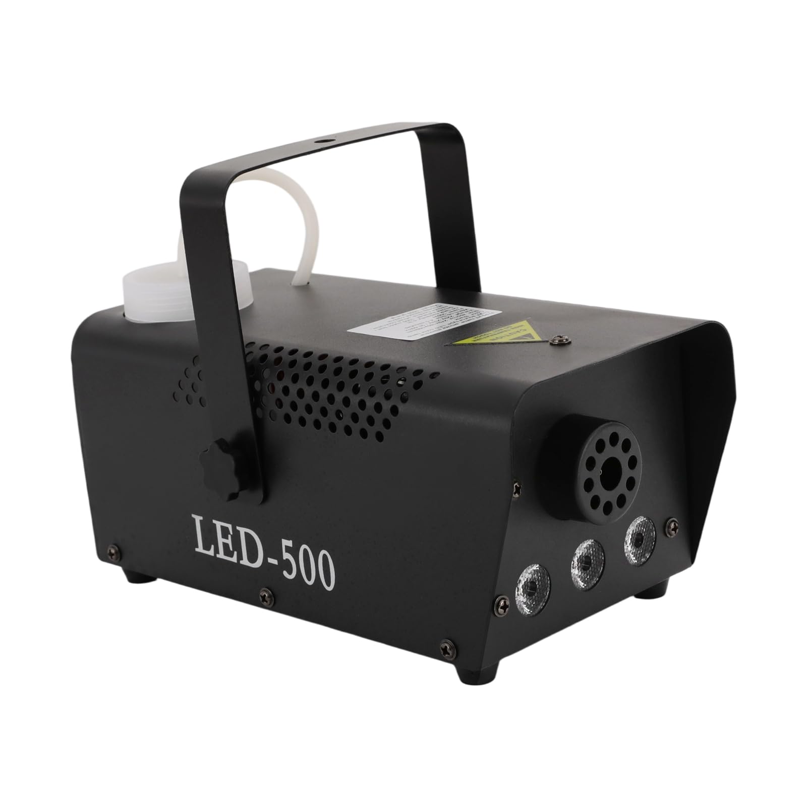 Nebelmaschine Halloween, 500W Nebelmaschine Rauchmaschine Smoke Machine 3 RGB Lichteffekt Mini Nebel Maschine mit Fernbedienung für DJ Disco Party, Hochzeit, Halloween, Weihnachten