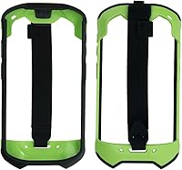 Vista 2 de IYOUBOL Funda Protectora Amortiguadora Resistente con Correa de Mano para Zebra TC51 TC510K TC52 TC56 TC57 (Verde)