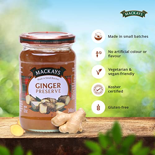Mackays 12 oz Ginger Preserve