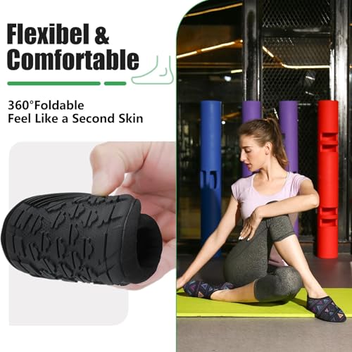 Foto von SAGUARO Damen Herren Badeschuhe Wasserschuhe Schwimmschuhe Männer Frauen Barfußschuhe für Strand,Pool,Meer,Wassersport,Surfen,Aqua Cycling,Segeln,Bootfahren,Windsurfen(Schwarz,40/41 EU)