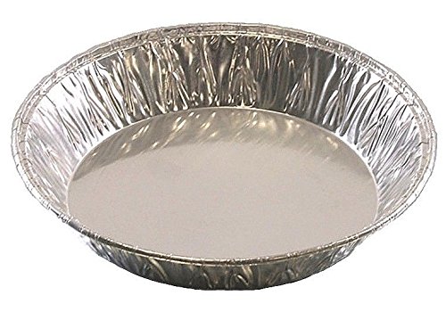 ATTA International 5" Shallow Aluminum Foil Mini-Pie Tart Pan - Disposable Fruit Quiche Baking Tins (pack of 25)