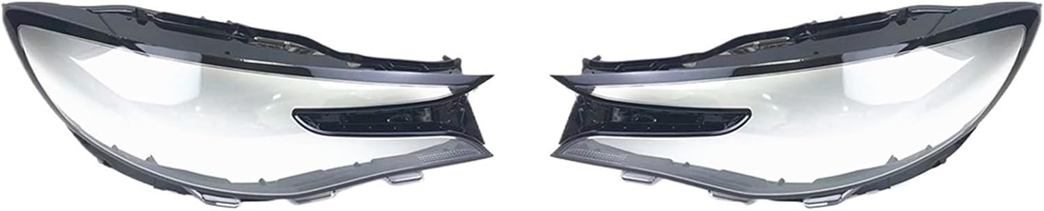 Head lamp Cover Compatible for Buick for Excelle 2018~2021 Shell Transparent Lampshade Headlight Lens Lamp Mask Plexiglass(Left) (Right)