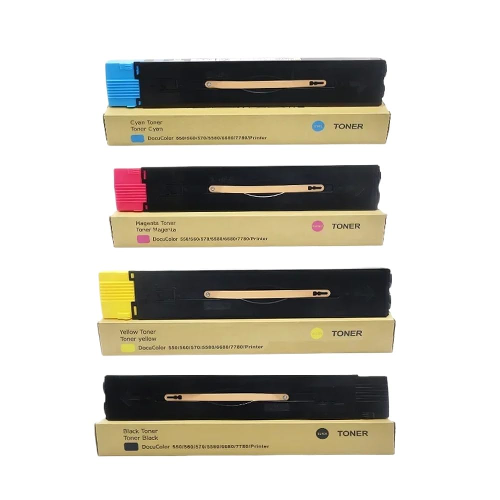 Confezione da 4 cartucce toner a colori compatibili con C70 C-60 550 560 570