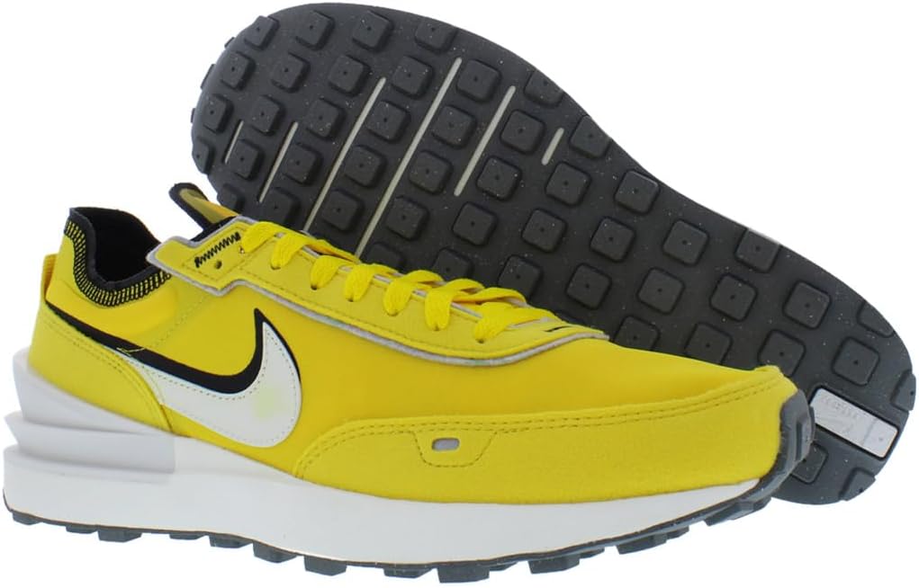 Yellow Men's Nike Waffle One Running Shoes