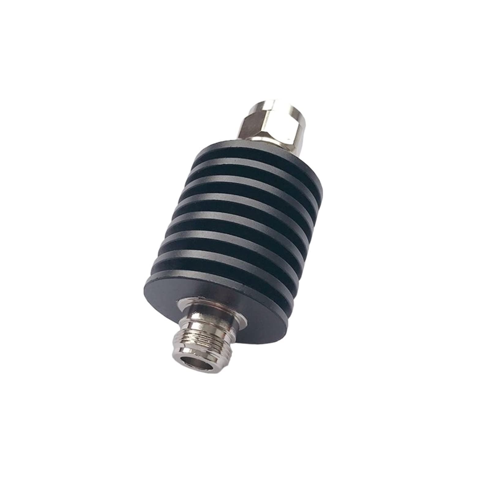 DHVIJA 30W N-JK coaxial fixed attenuator,DC-3GHz,50 ohm,1db,2db,3db,5db,6db,10db,15db,20db,30dB,40db, joyous(50db 3GHZ)