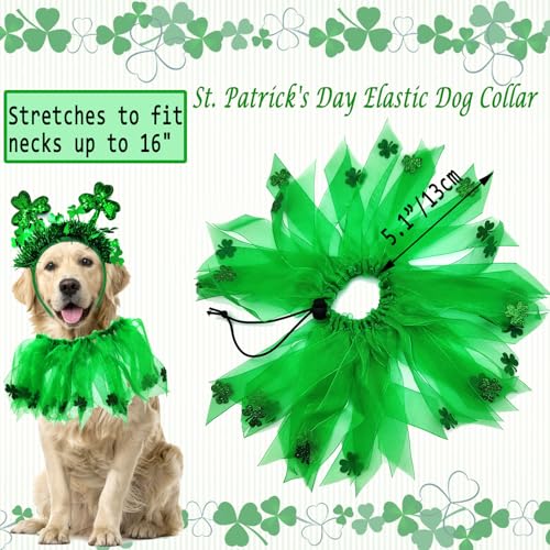 Disfraz St. Patrick’s Day para Perro Grande 2 Pzs miniatura 4