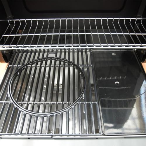 GriHero Edelstahl Flammenverteiler für Campingaz 3 & 4 Classic, Woody and Master Series Gasgrills, Gasgrill Brennerabdeckung, Ersatzteile für gasgrill, 39 x 12 x2.6cm, 2er-Pack