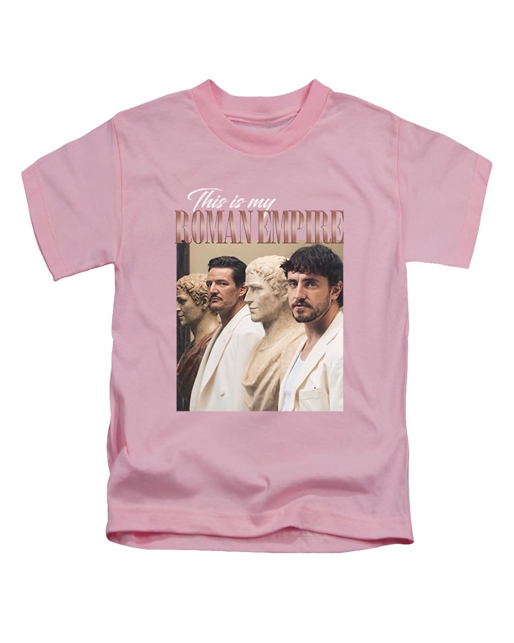 Taylor Brown This is My Roman Empire, Paul Mescal Pedro Pascal Tee T-Shirt Funny Unisex T Shirt Top Baby Pink