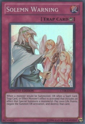 Yu-Gi-Oh! - Avviso solenne (CT08-EN015) - Lattine da collezione 2011 - Modifica limitata... by YuGIOH